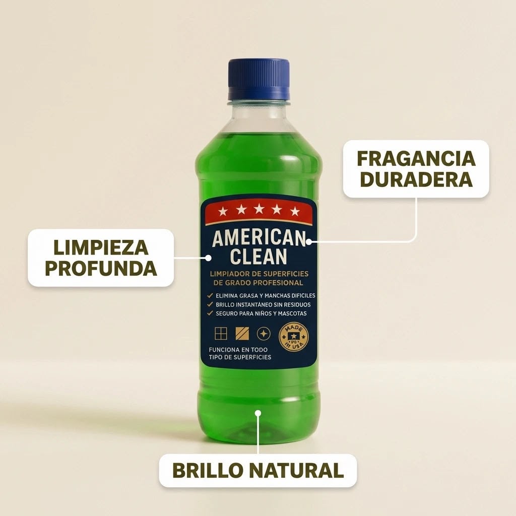 American Clean: Limpiador de Superficies Profesional