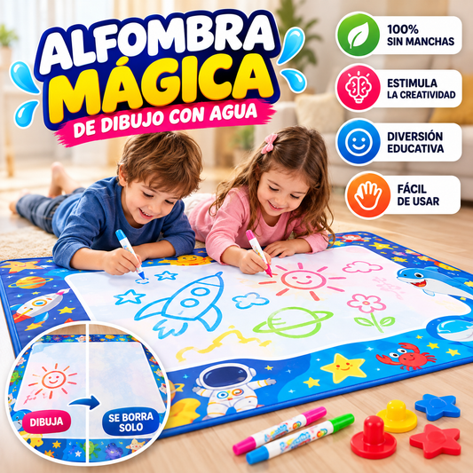 Alfombra Mágica de Dibujo con Agua – ¡Diversión Sin Manchas!