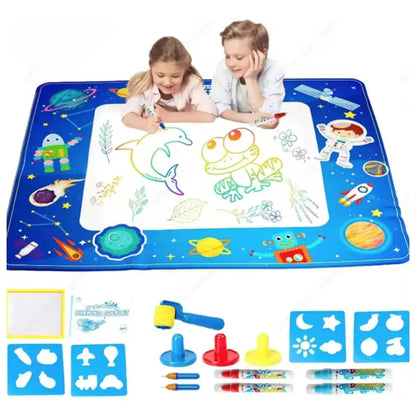Alfombra Mágica de Dibujo con Agua – Pizarra Educativa Gigante 100% Sin Manchas